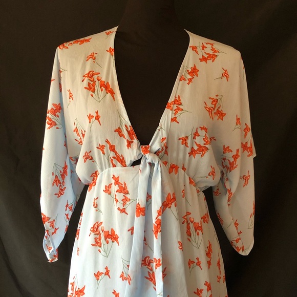 NWT sheer floral dress from By The River SZ Small - Picture 2 of 8